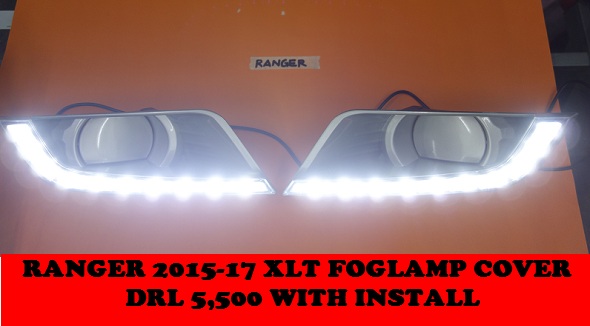 FOGLAMP COVER DRL FOR T7 XLT ONLY
